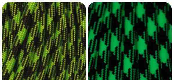 (image for) ZombieGreenBlacklightParacord - Click Image to Close